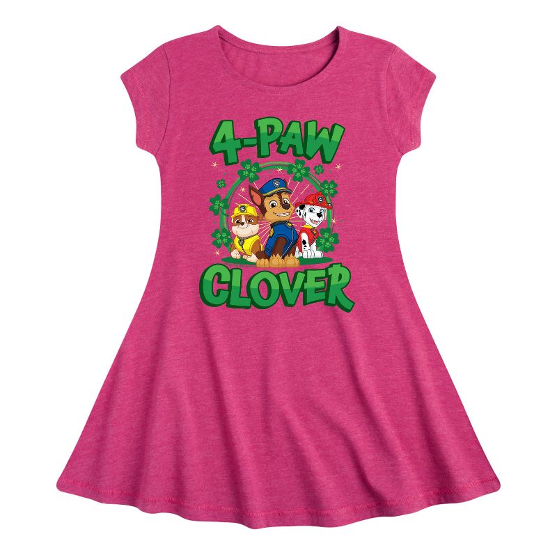 Girls' - Nickelodeon - Paw Patrol Fit & Flair Cap Sleeve Dress