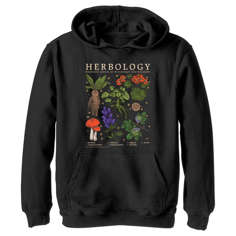 Boy's Harry Potter Hogwarts Herbology Pull Over Hoodie
