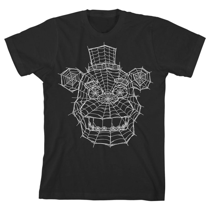 تي شيرت أسود للأولاد من Five Nights at Freddy's Spider Web Freddy