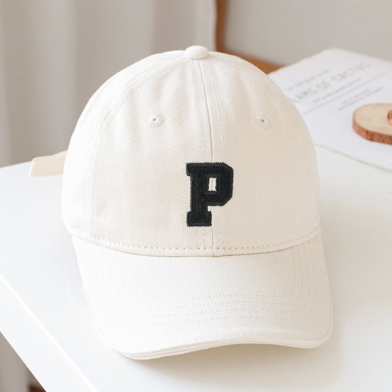 قبعات بيسبول عصرية مطرزة بألوان سادة من MyKids-Usa للأطفال