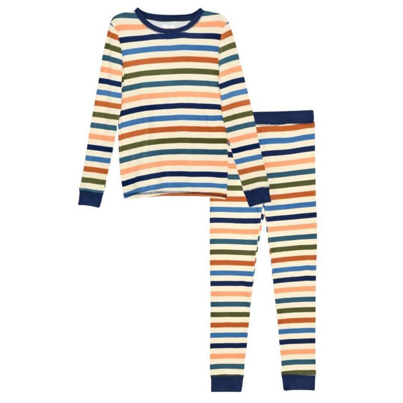 Sleep On It Boys 2-Piece Super Soft Jersey Long Sleeve Snug-Fit Pajama Set - Toddler Pajamas to Boys Pajama Sets