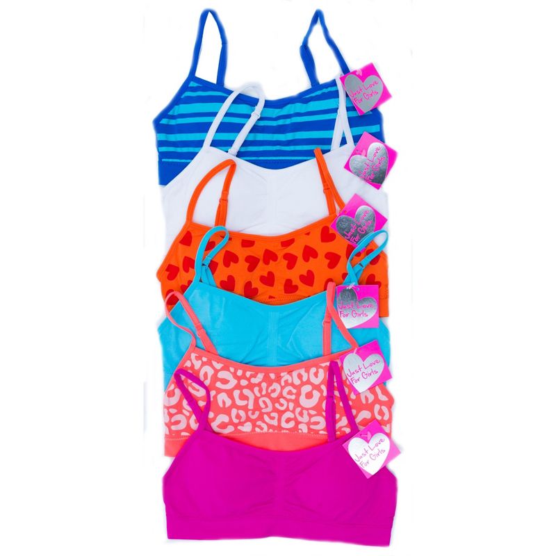 حمالات صدر Just Love Girls (عبوة من 6 قطع)