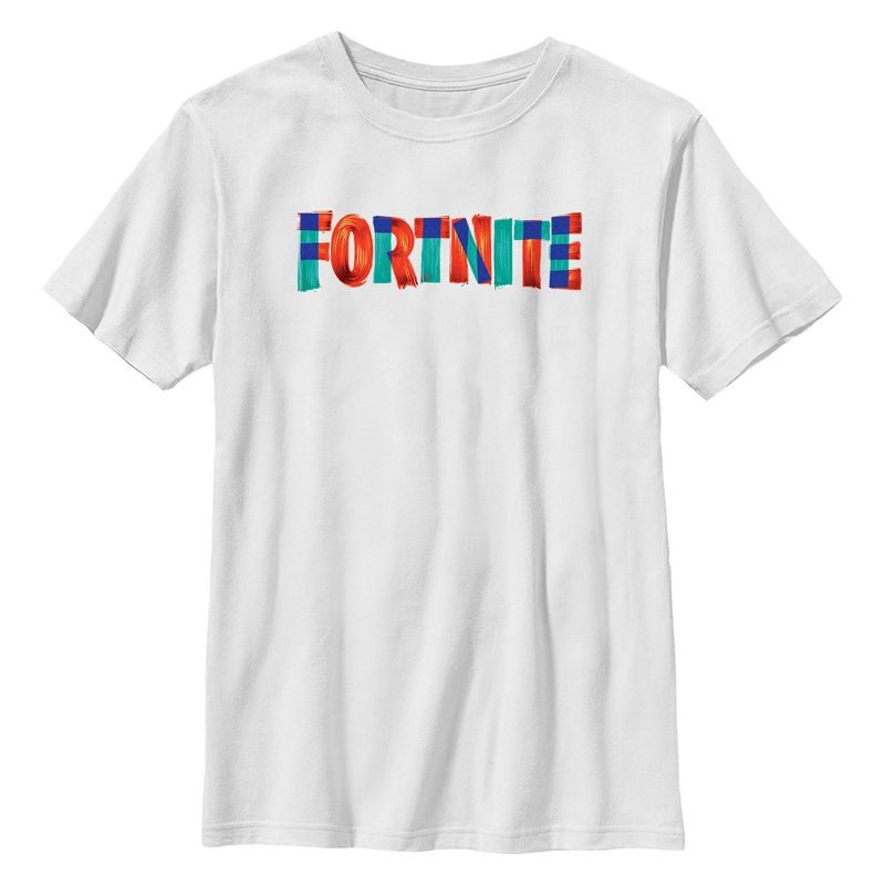 تي شيرت فورتنايت بشعار مرسوم للأولاد