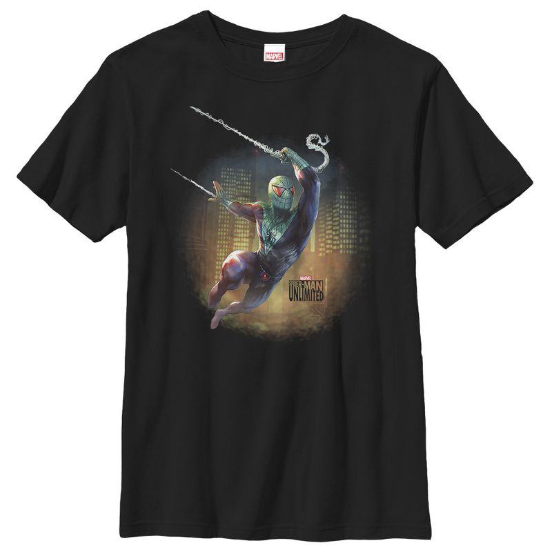 Boy's Marvel Spider-Man Unlimited Bullet Points T-Shirt