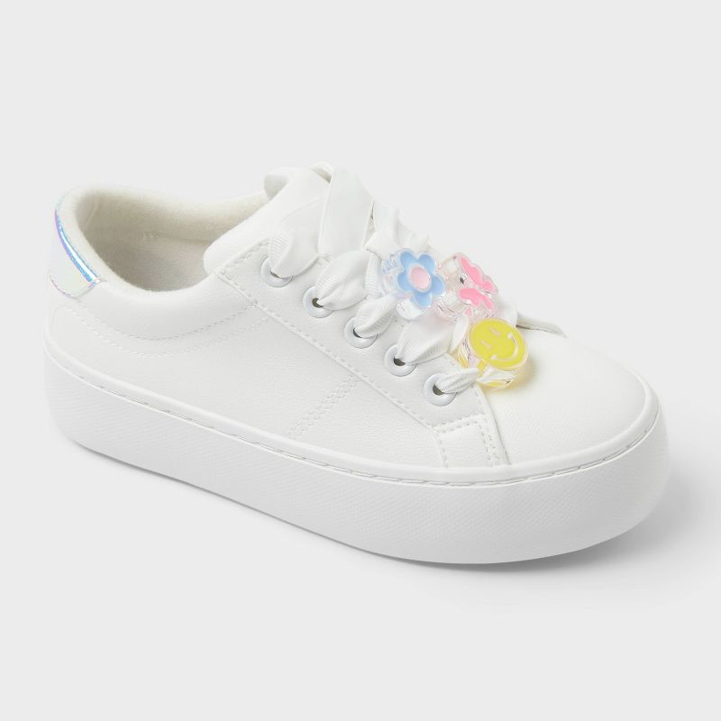 Kids' Wren Platform Charm Sneakers - Cat & Jack™