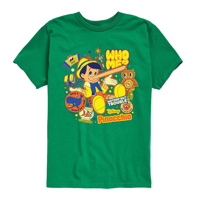 Boys' - Disney - Pinocchio Stickers Short Sleeve Graphic T-Shirt
