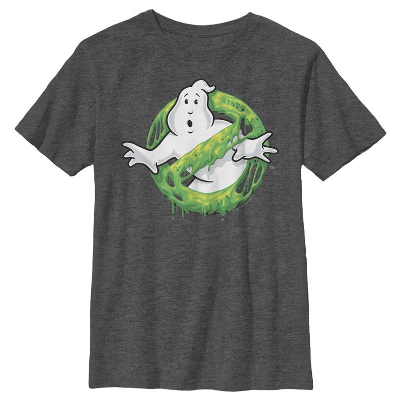 تي شيرت بشعار Ghostbusters Slime للأولاد
