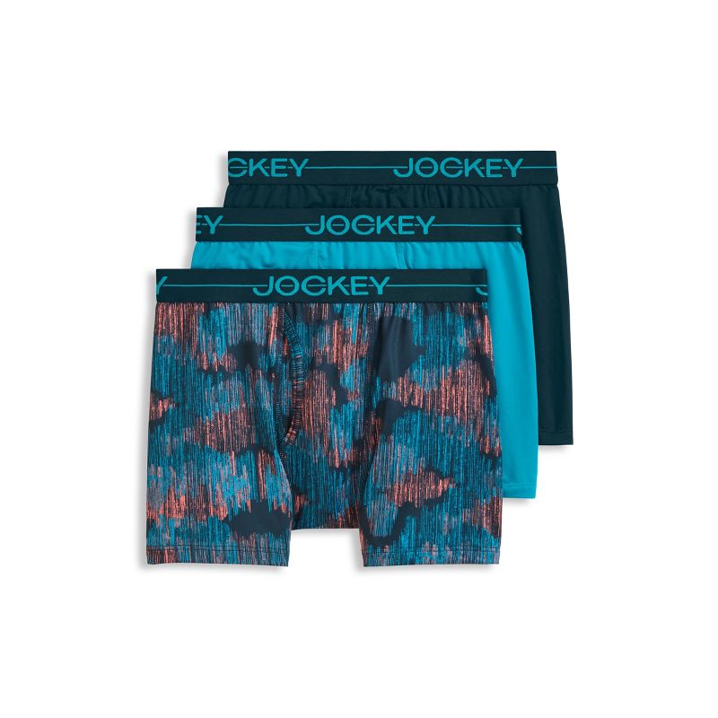 Jockey Boys' Microfiber Stretch Boxer Brief - 3 Pack