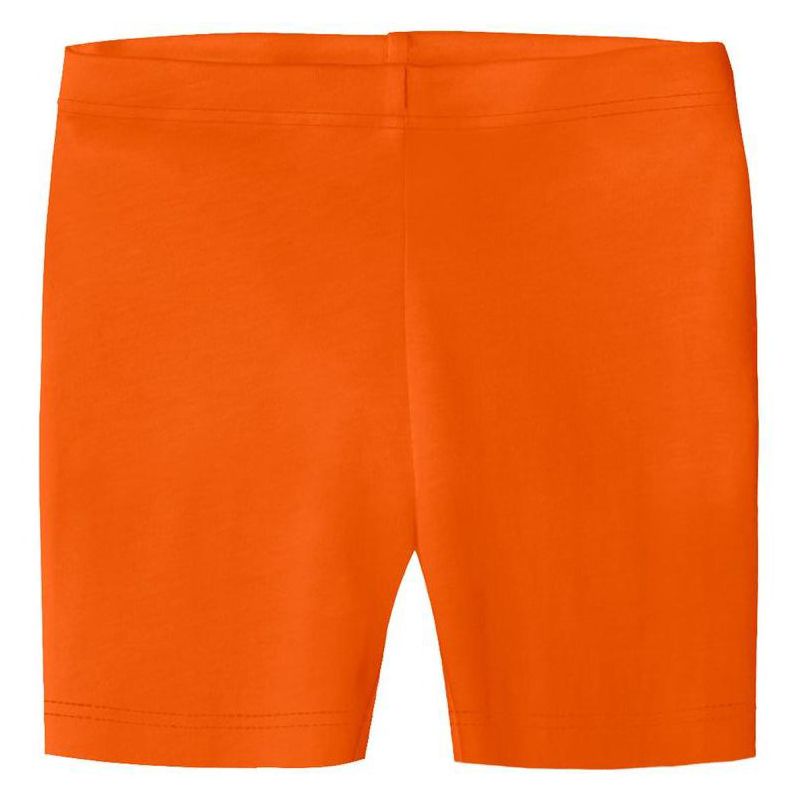 City Threads USA-Made 100% Cotton Girls Soft Bike Shorts