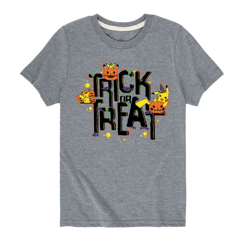 Boys' - Pokémon - Trick or Treat Short Sleeve Graphic T-Shirt