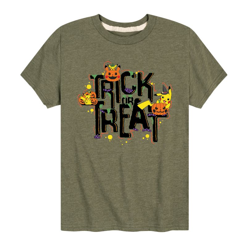 Boys' - Pokémon - Trick or Treat Short Sleeve Graphic T-Shirt
