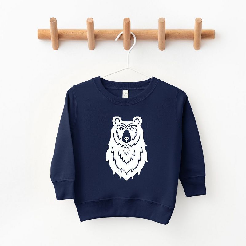 The Juniper Shop Bear Head Toddler Graphic Sweatshirt