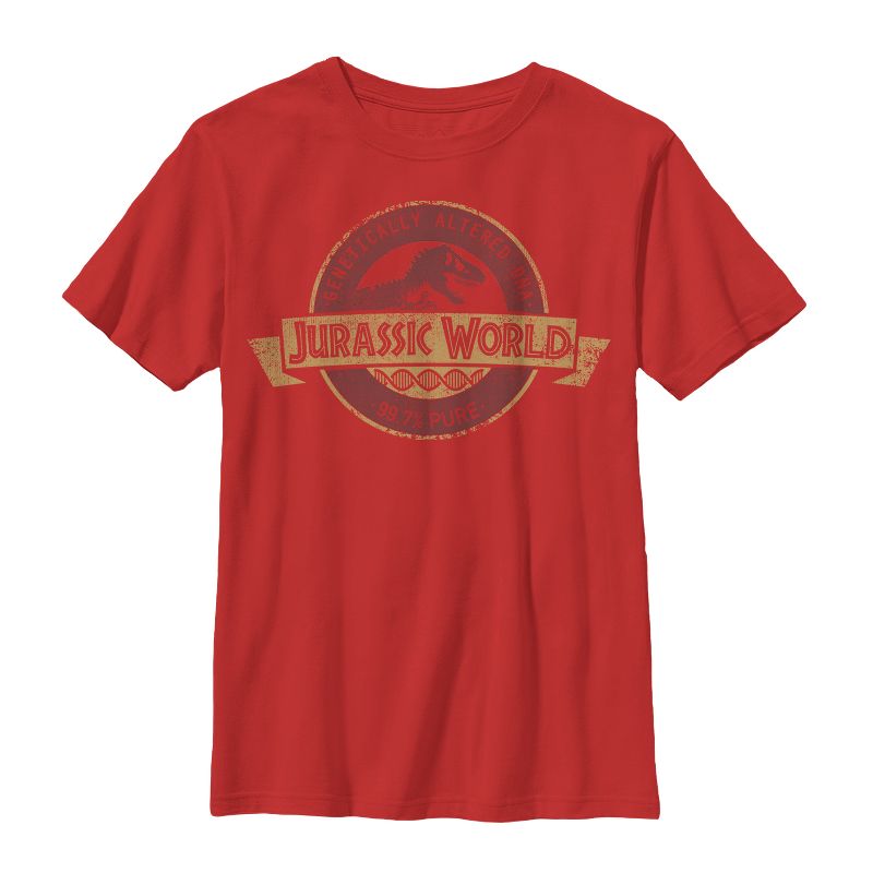 Boy's Jurassic World Genetically Altered Logo T-Shirt