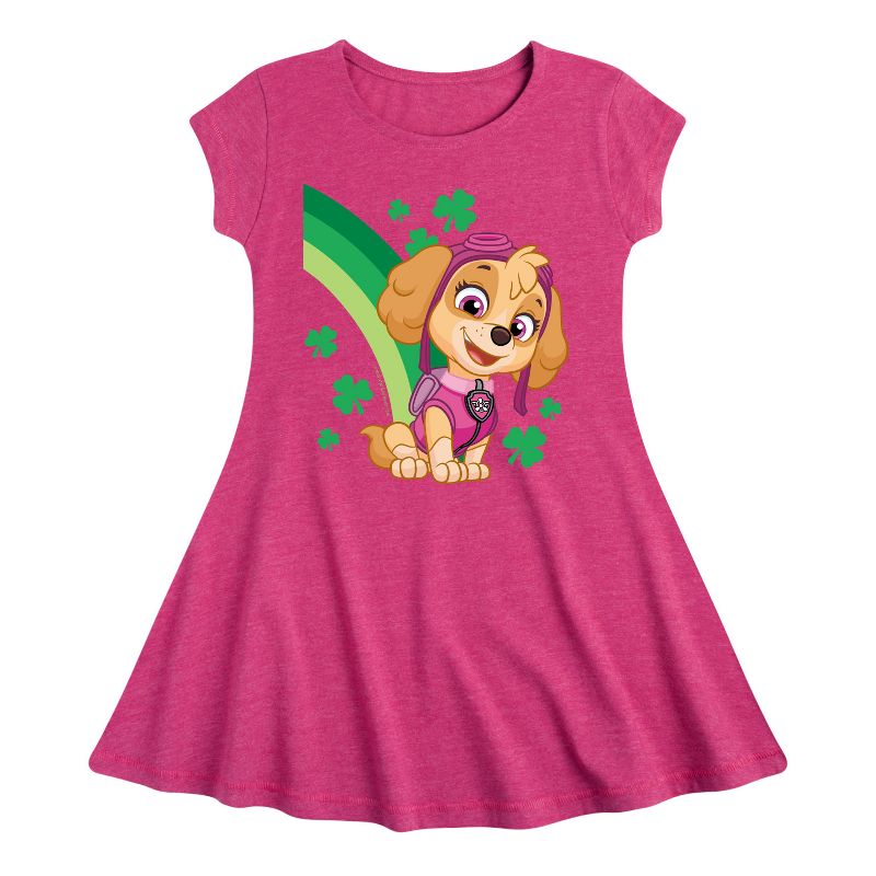 Girls' - Nickelodeon - Paw Patrol Fit & Flair Cap Sleeve Dress