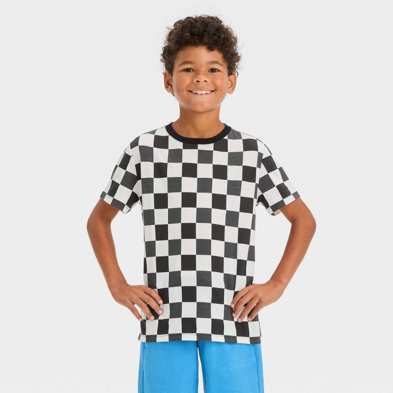 Boys' Short Sleeve Printed T-Shirt - Cat & Jack™