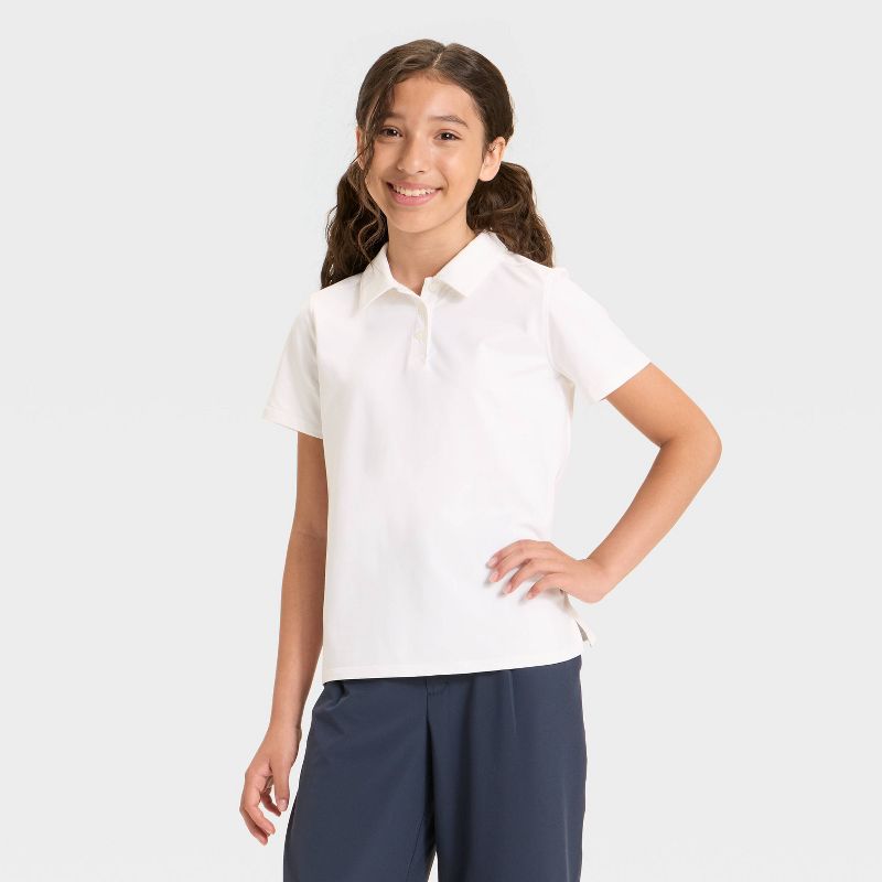 Girls' Uniform Polo T-Shirt - All In Motion™