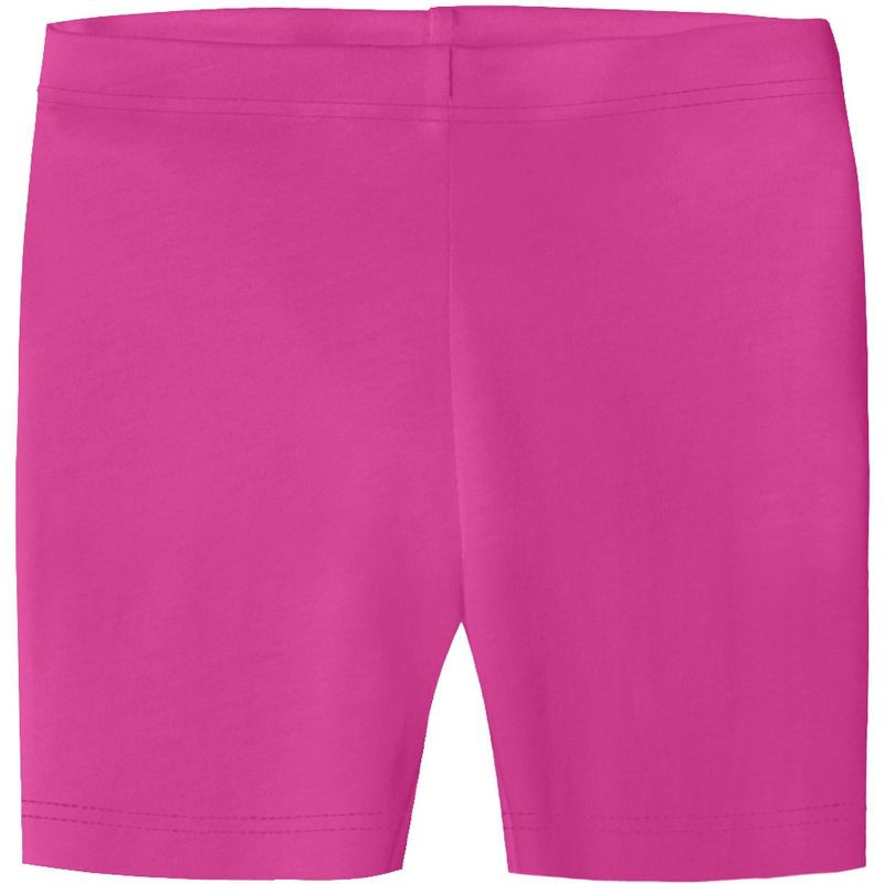 City Threads USA-Made Organic Cotton Soft Girls Bike Shorts