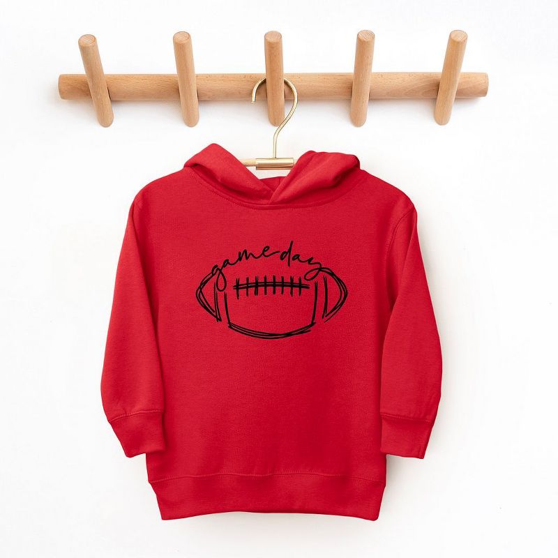The Juniper Shop Football Game Day Toddler Graphic Hoodie