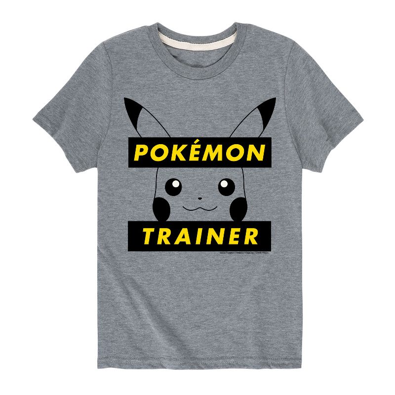 Boys' - Pokémon - Pikachu Trainer Short Sleeve Graphic T-Shirt