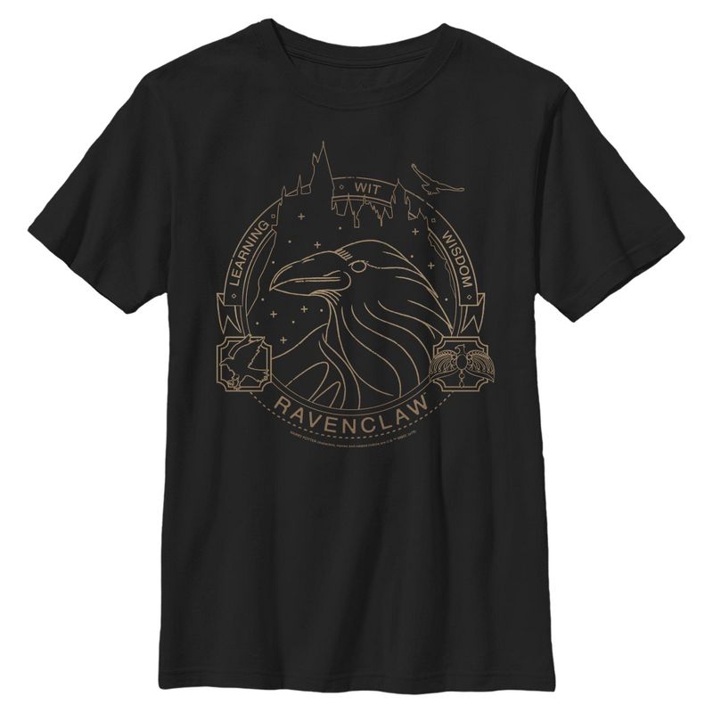 Boy's Harry Potter Ravenclaw House Emblem T-Shirt
