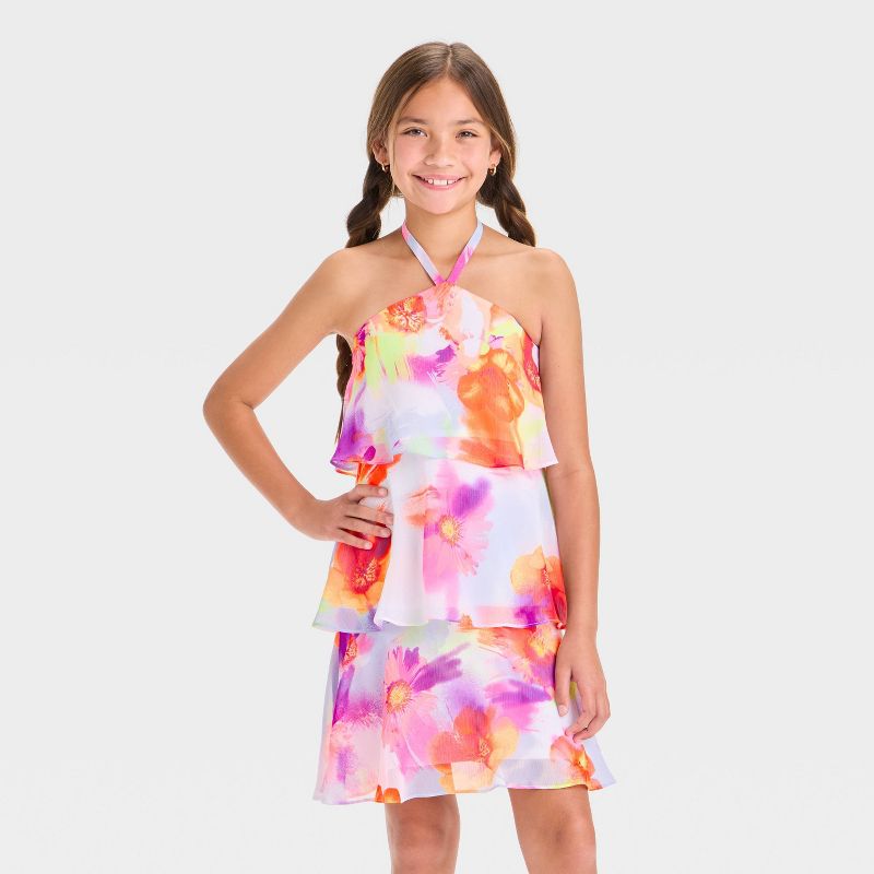 فستان متعدد الطبقات للبنات - درس الفنون™