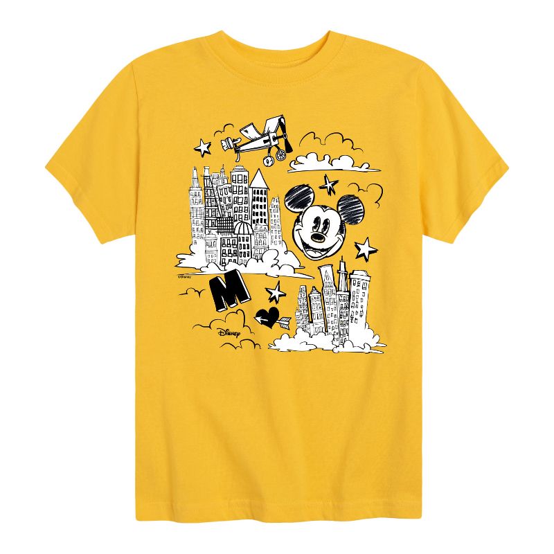 Boys' - Disney - Mickey Mouse Short Sleeve Graphic T-Shirt