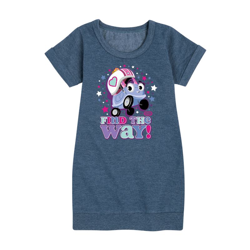 Girls' - Little Tikes - Find the Way Graphic Short Sleeve Fleece Dress
