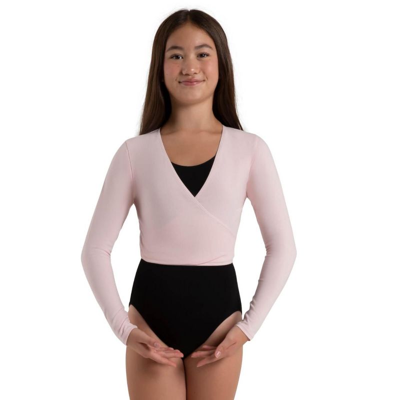 Capezio Wrap Top - Girls