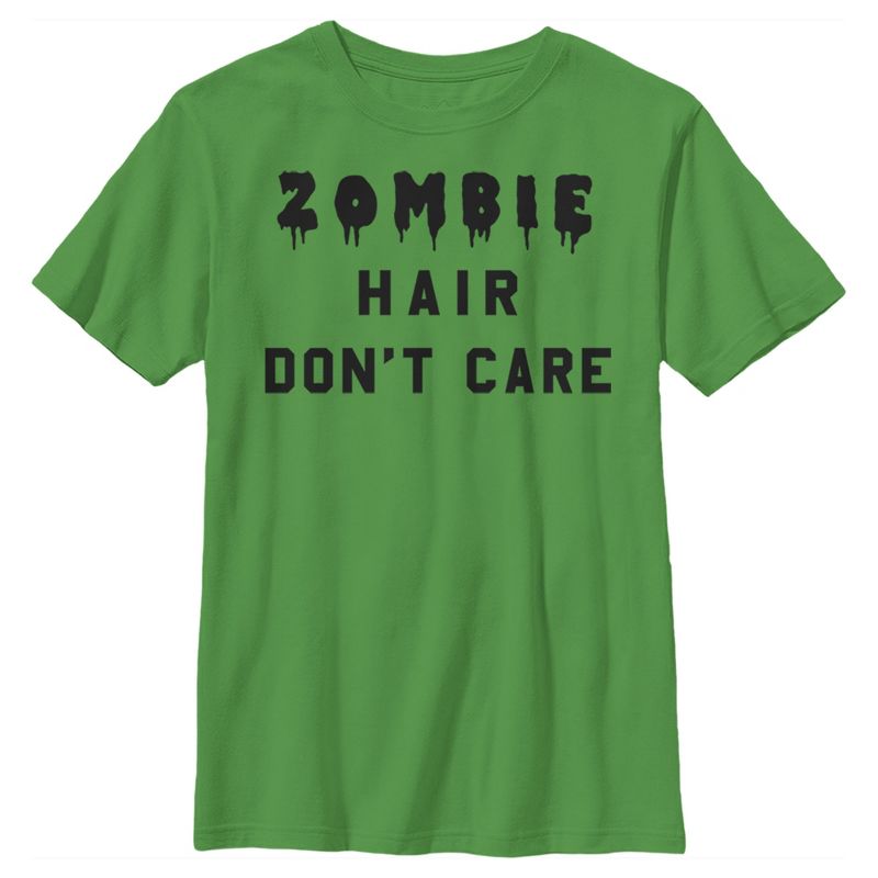 Boy's Lost Gods Halloween Zombie Hair Don't Care T-Shirt