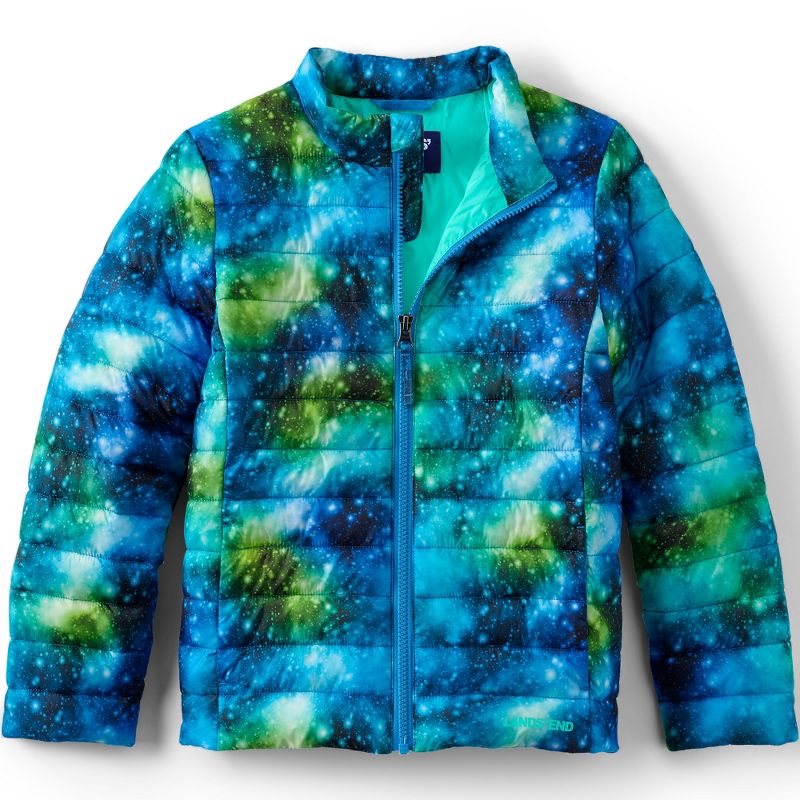 سترة Lands' End Kids المعزولة بالريش ThermoPlume البديلة