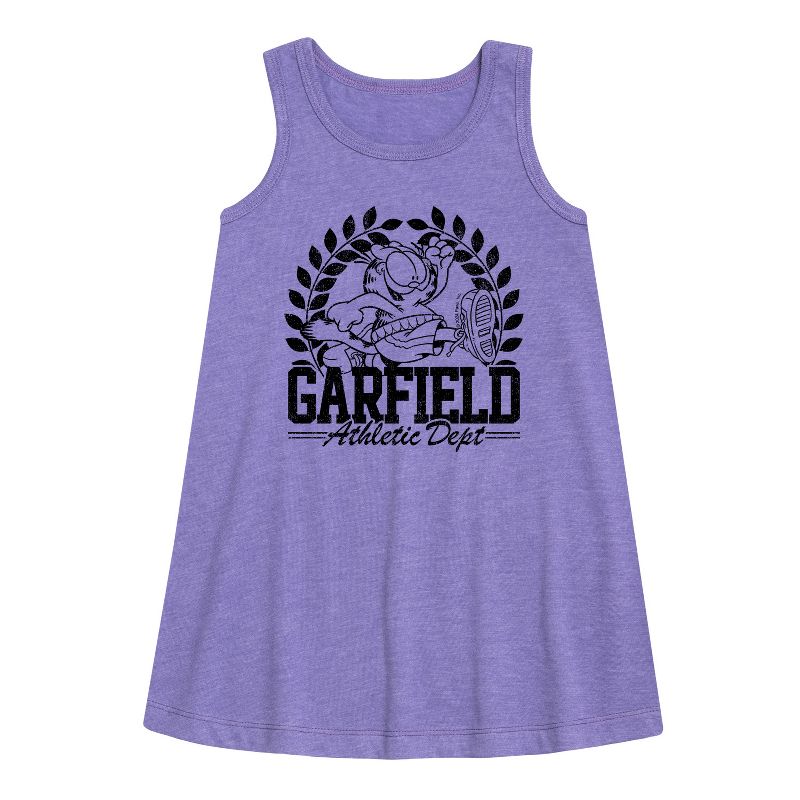 Girls' - Garfield - Athletic Dept Graphic Sleeveless Aline Dress