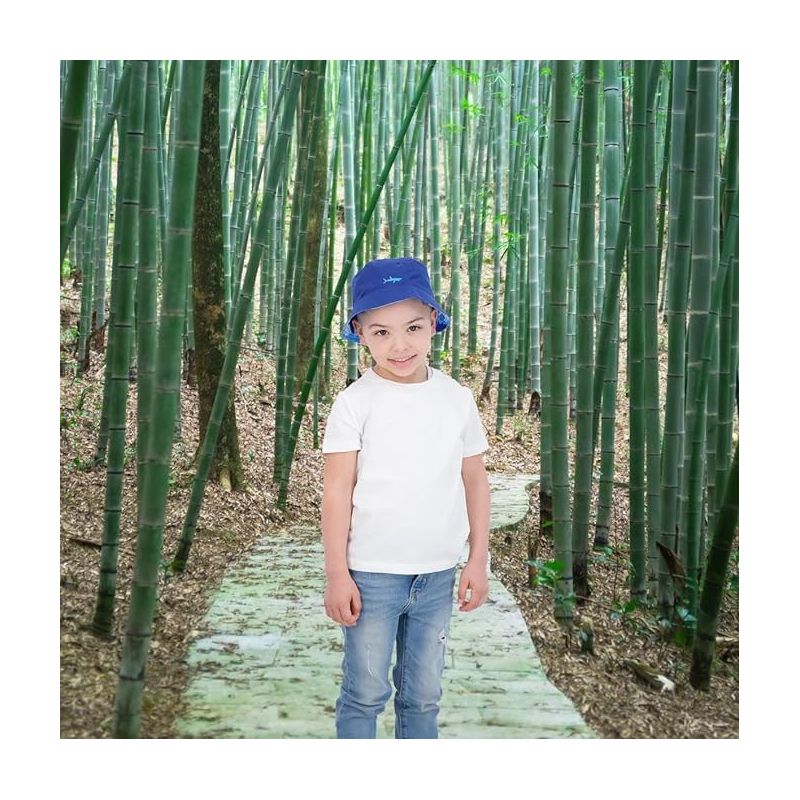 Addie & Tate Kids Reversible Bucket Hat for Girls & Boys, Packable Beach Sun Bucket Hat for Toddlers to Teens Ages 3-14 Years