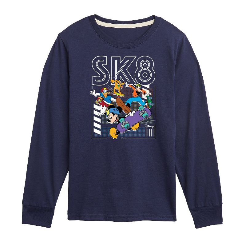 Boys' - Disney - Standard Sports Long Sleeve Graphic T-Shirt