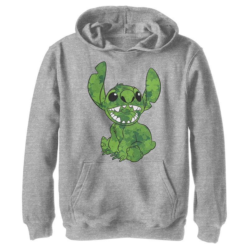هودي بنقشة أوراق البرسيم الأربعة من Lilo & Stitch للأولاد