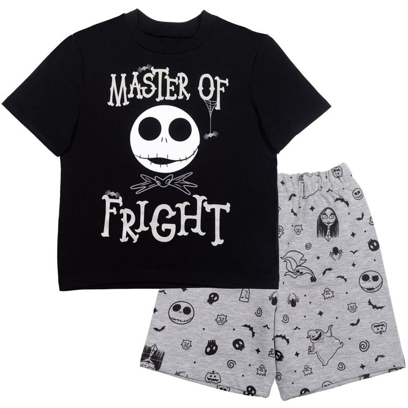Disney Nightmare Before Christmas T-Shirt and Shorts Outfit Set Toddler