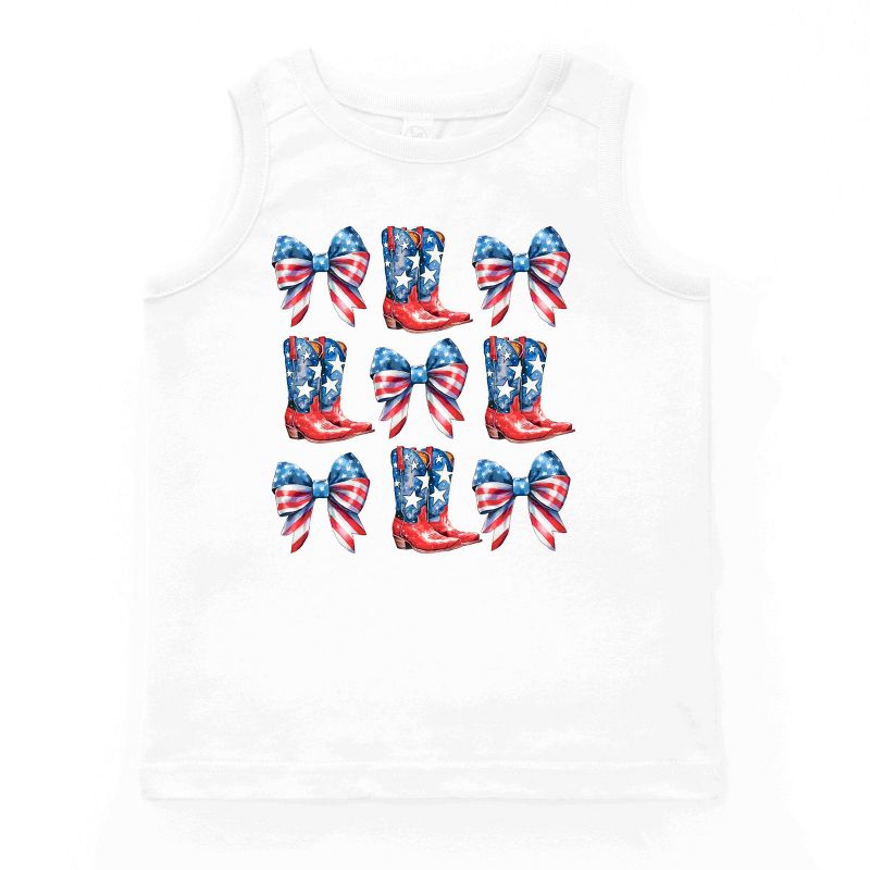 توب شبابي بدون أكمام من مجموعة "ذا جونيبر شوب" بتصميم "باتريوتيك بوت"