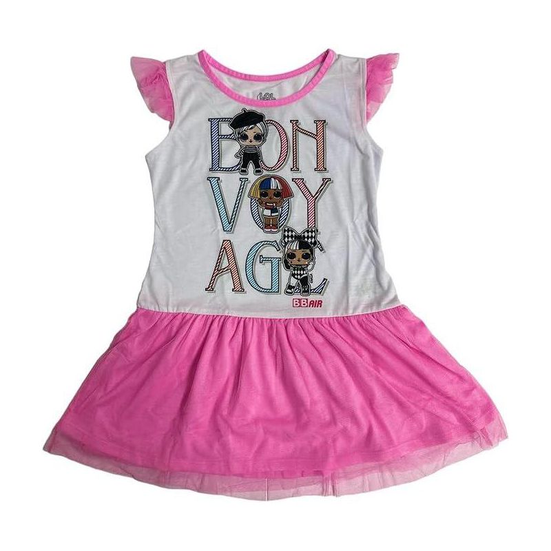L.O.L. Surprise! Girl's Dorm Sleep Shirt Nightgown Pajama