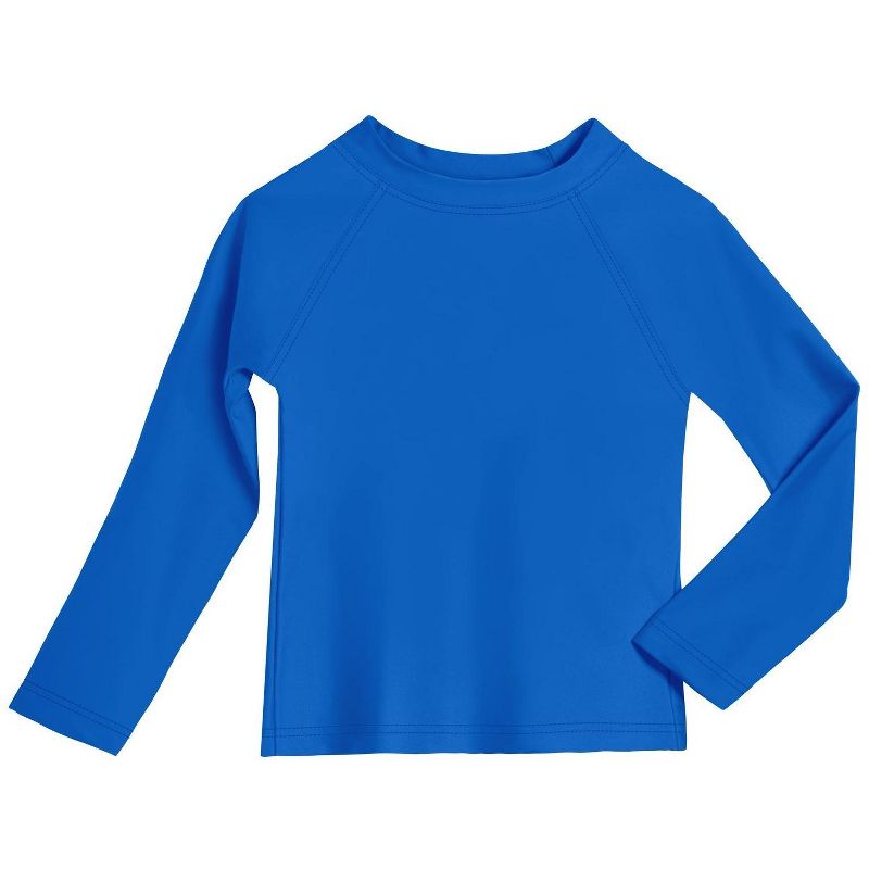 City Threads USA-Made Recycled Nylon Boys UPF 50+ Long Sleeve Rashguard