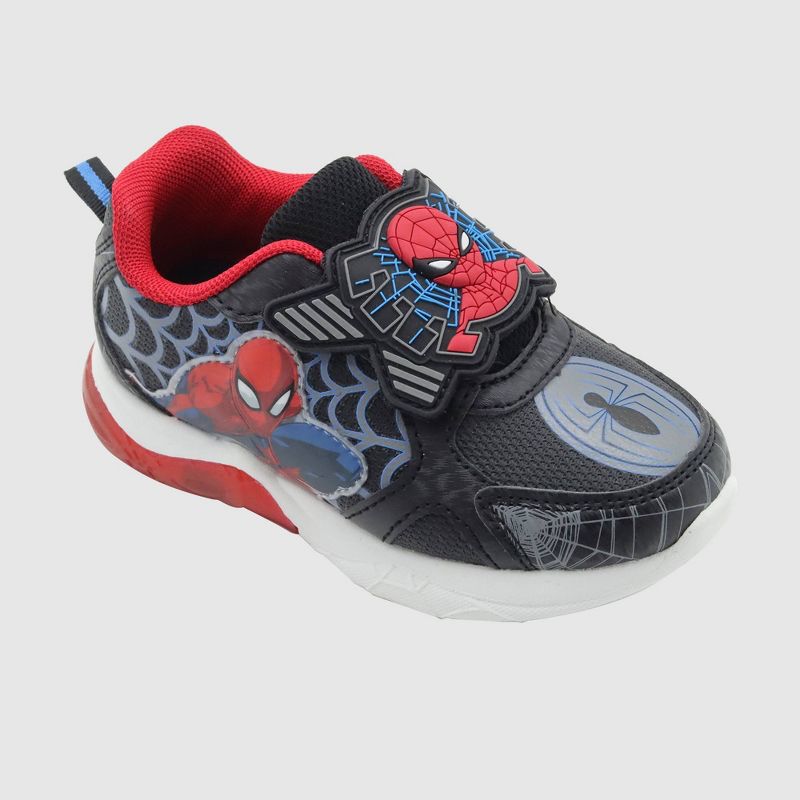 Toddler Disney Spider-Man Athletic Sneakers - Black