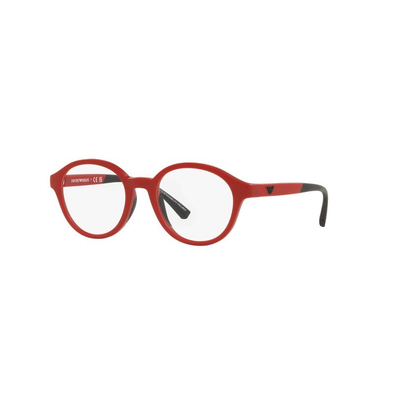 Emporio Armani EK3202 47mm Child Round Eyeglasses - prescription-ready