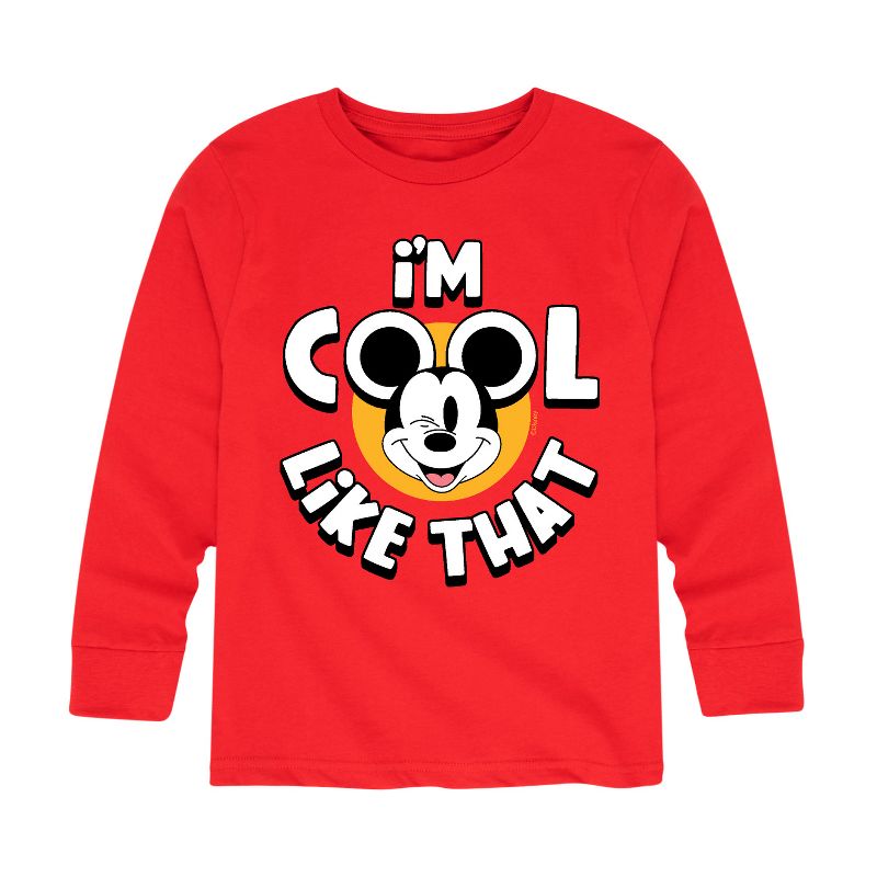 Boys' - Disney - I'm Cool Like That Long Sleeve Graphic T-Shirt