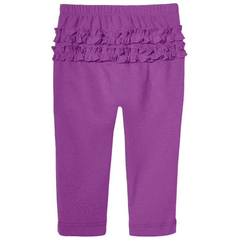 City Threads USA-Made Baby Ruffle Butt Soft Cotton Leggings