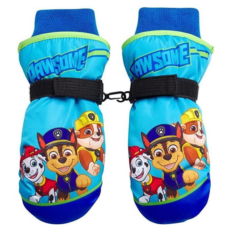 Paw Patrol Boys Winter Insulated Snow Ski Mittens or Gloves– Ages 2-7