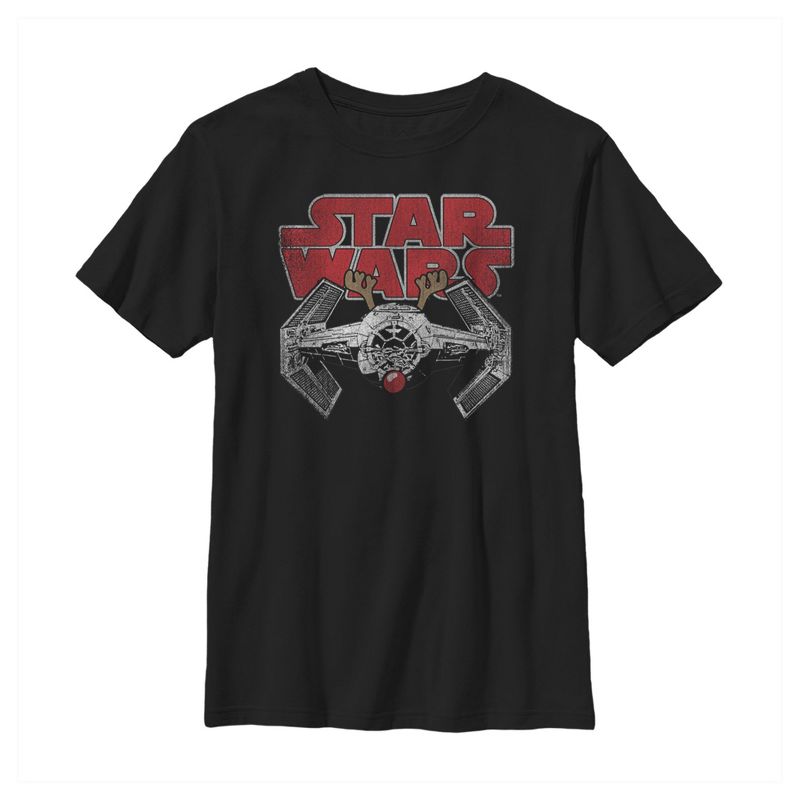 تي شيرت رنة عيد الميلاد من Star Wars TIE Fighter للأولاد
