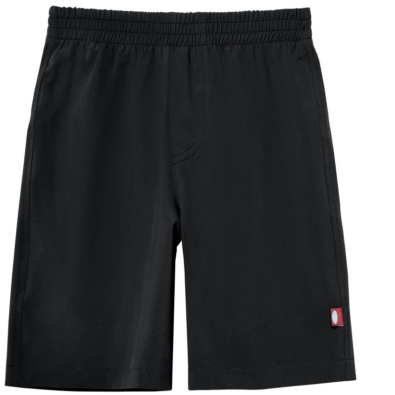 City Threads USA-Made Boys UPF 50+ Soft Stretch Below the Knee Swim Board Shorts