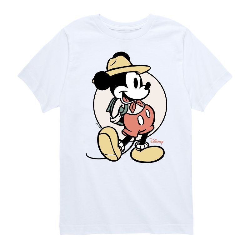 Boys' - Disney - Mickey Mouse Short Sleeve Graphic T-Shirt