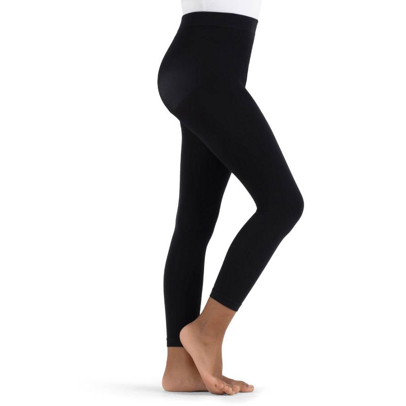 Capezio Footless Tight w Self Knit Waist Band - Girls & Toddler