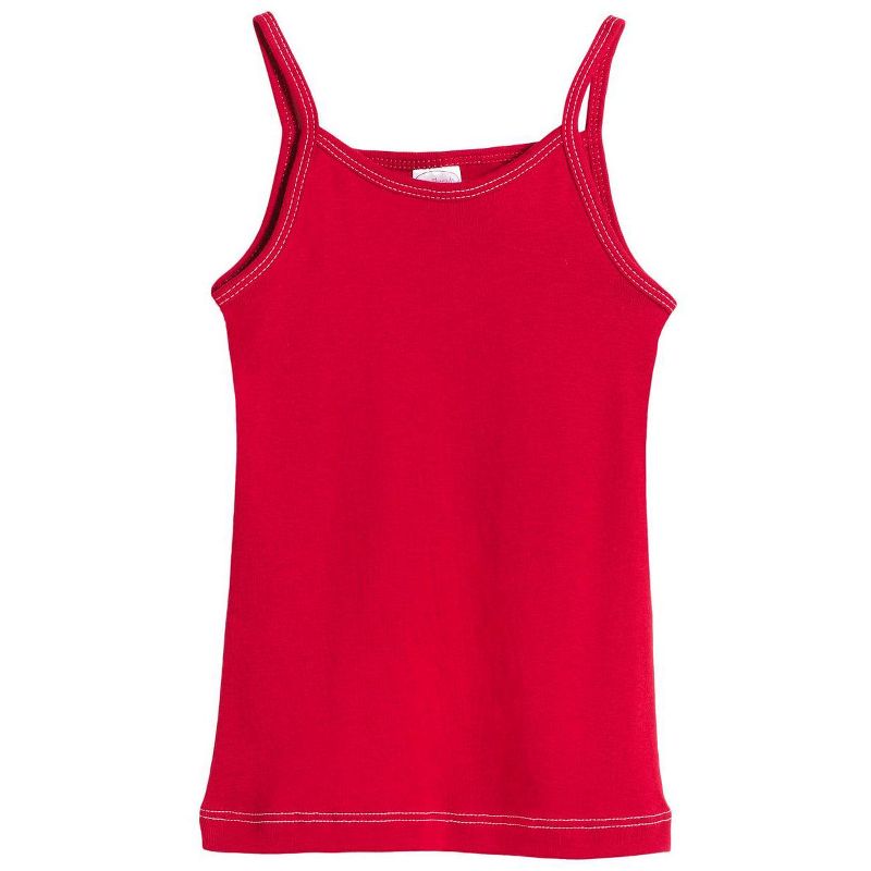 City Threads USA-Made Girls Soft Cotton Camisole
