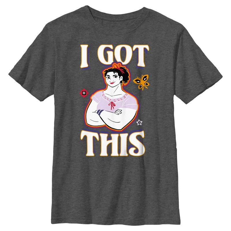 تي شيرت Encanto Luisa I Got This Motto مع فراشة للأولاد