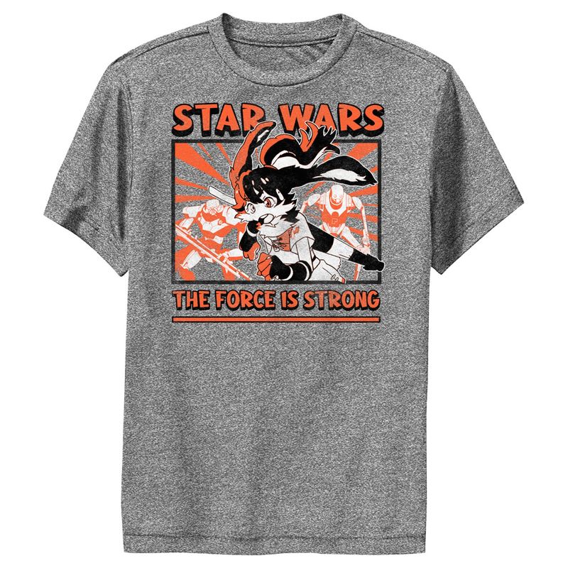 Boy's Star Wars: Visions The Force is Strong Performance Tee